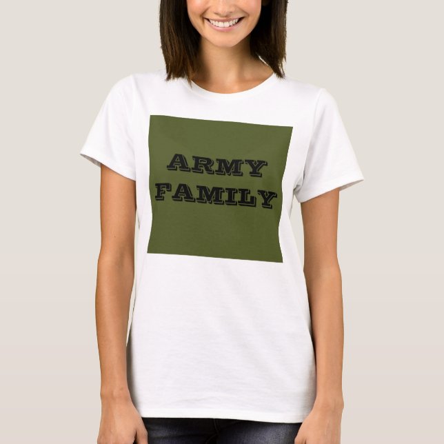 Família do Exército de Camisas T (Frente)