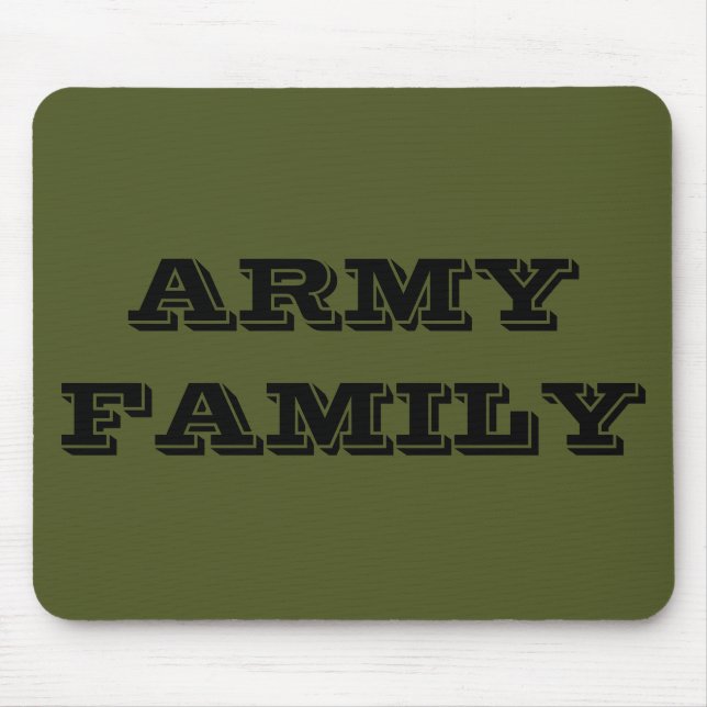 Família do Exército Mousepad (Frente)