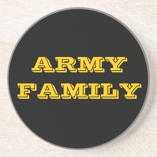 Família do Exército porta copos (Frente)