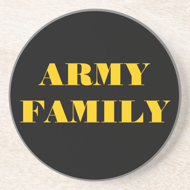 Família do Exército porta copos (Frente)