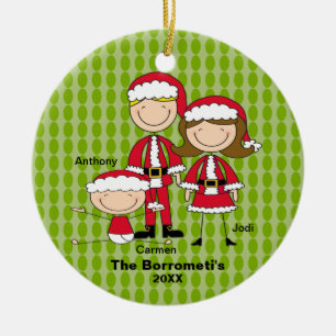 Família dos enfeites de natal 3