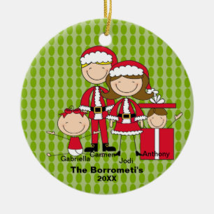 Família dos enfeites de natal 4