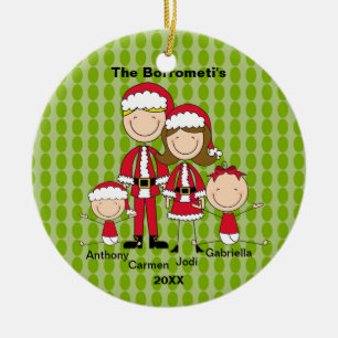 Família dos enfeites de natal 4