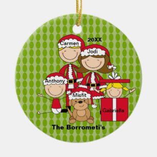 Família dos enfeites de natal 4
