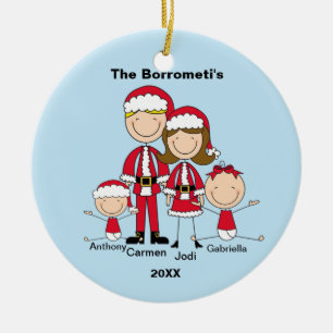 Família dos enfeites de natal 4