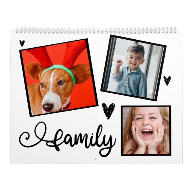 Família é tudo Calendário (Capa)