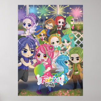 Família Fairies Poster 4