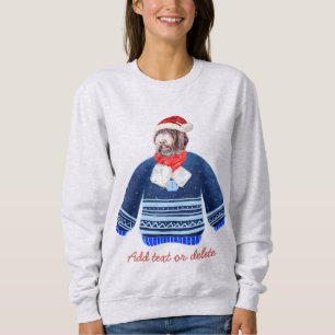 Família Newfypoo Natal Suéter Feio de Natal Mãe de