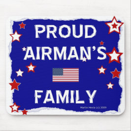 Família Orgulhosa de Airman - Mousepad