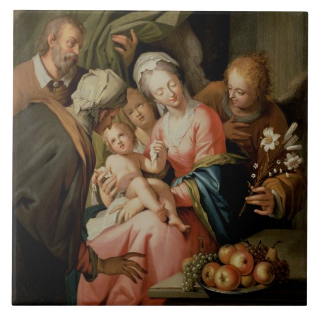 Família santamente com St Anne (Frente)