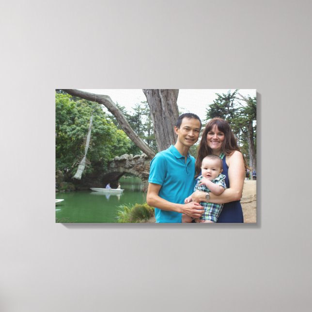 Família Szeto 2016 24 x 16 Canvas (Frente)