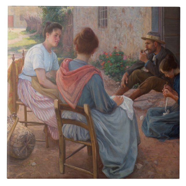 Família tradicional italiana (Vintage Itália) (Frente)