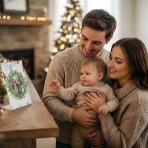 Family Photo Decorative Stand – Holiday Home Décor