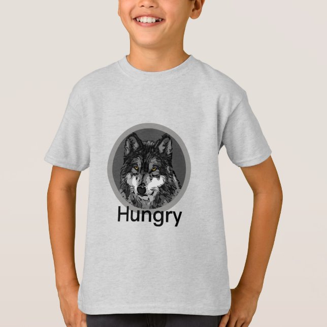 Faminto - Camiseta Básica Infantil (Frente)