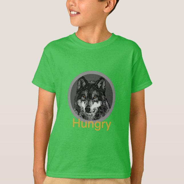Faminto - Camiseta Básica Infantil (Frente)