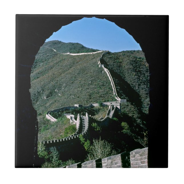 Famoso muro de Excelentes da China - Pequim, Ásia (Frente)