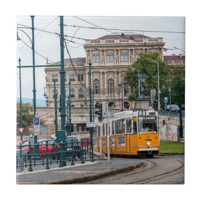 Famoso Tramway 2 em Budapeste, Hungria (Frente)
