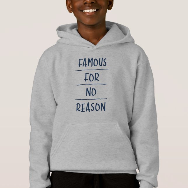 Famous for No Reason (Frente)