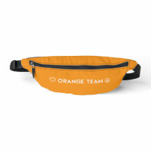 Fanny Pack da Equipe Laranja da Guerra de Cor