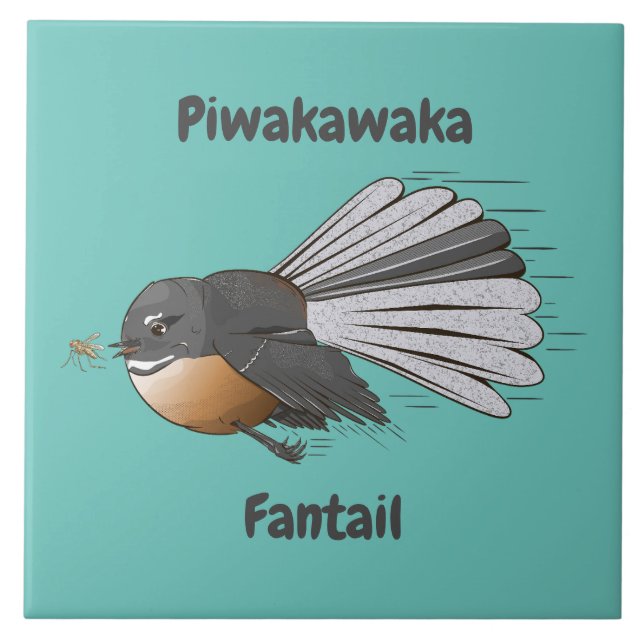 Fantail Piwakawaka (Frente)