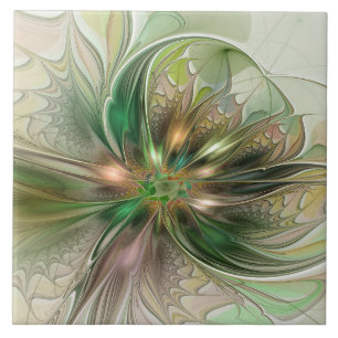 Fantasia Abstrata Moderna Colorida Fractal