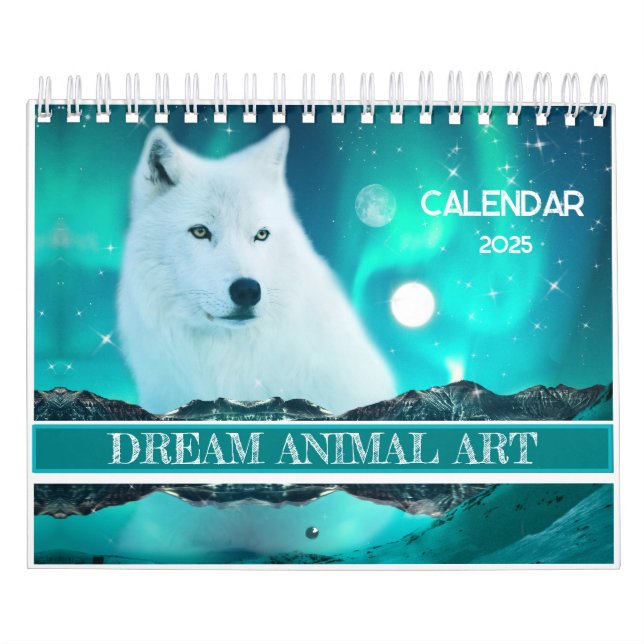 Fantasia animal Calendário 2025 (Capa)
