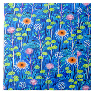 Fantasia Azul de Prado de Flores Silvestres