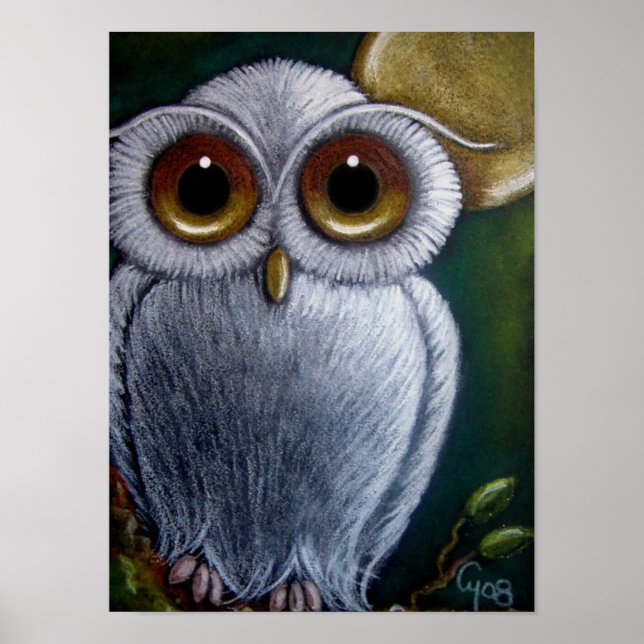 FANTASIA BRANCA - Poster DE LUA DOURADA (Frente)