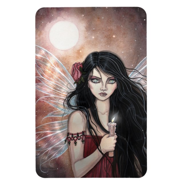 Fantasia de Fadas do Crepúsculo Terroso Ímã (Vertical)