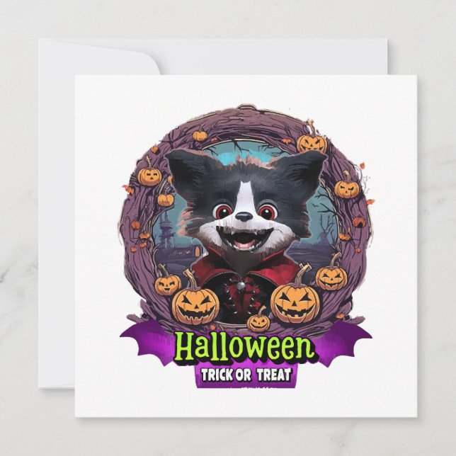 Fantasia de Halloween para Cachorro (Frente)