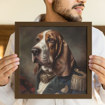 fantasia de napoleão de visto de Hound Basset