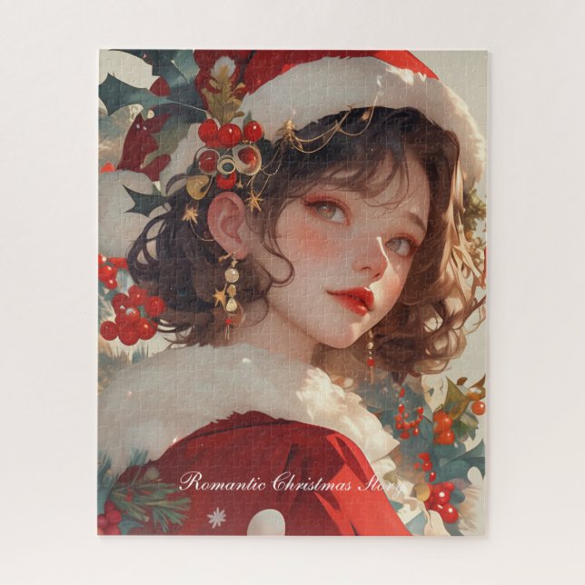 Fantasia de Natal: Quebra-cabeça 520 Peças Papai n (Vertical)