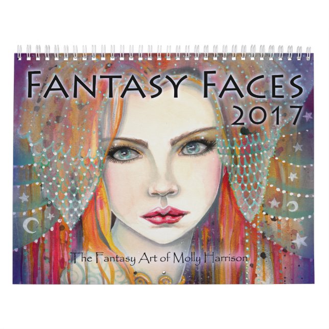 Fantasia Enfrenta Calendário de Arte Molly Harriso (Capa)
