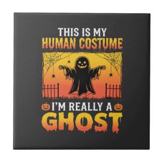 Fantasia Humana de Halloween Fantasma Vintage