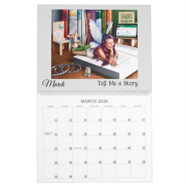 Fantasia Realiza grande calendário de 12 meses (Mar 2026)