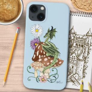 Fantasia Verde Caprichosa Flores de Cogumelo de Dr