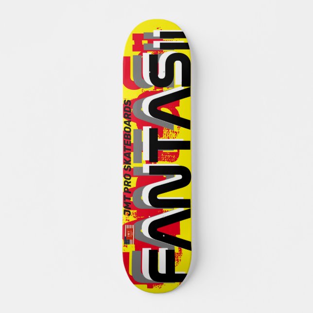 FANTASII JMT 7, 3/4", skateboard Deck (Frente)