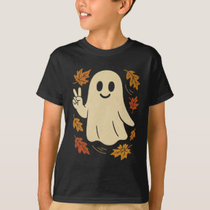 Fantasma Aconchegante Fofo – Camiseta Divertida de