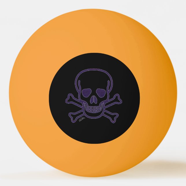 Fantasma Amarelo-crânio Brilho 1 estrela bola de p (Frente)