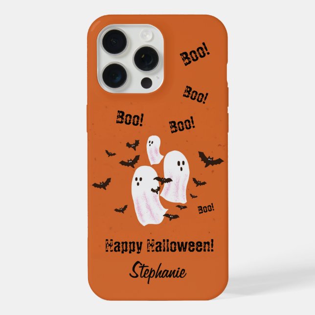 Fantasma Assustador de Halloween (Verso)