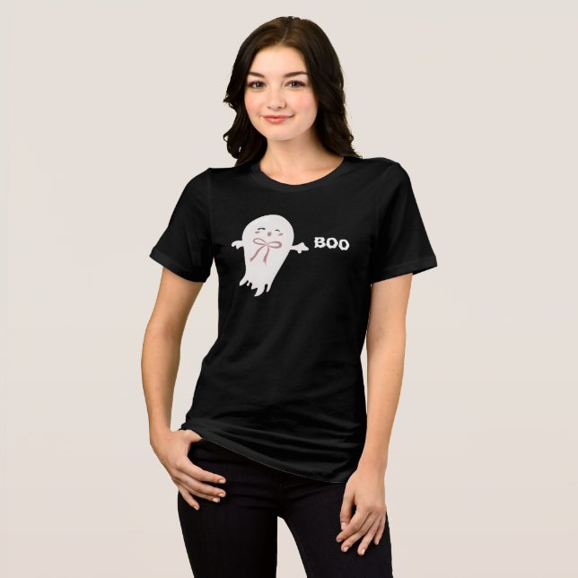 Fantasma Bonito com Boo de Arco (Frente Completa)