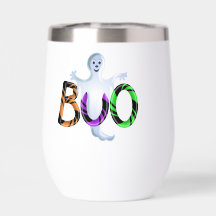 Fantasma BOO de balas 3D do Halloween Mug
