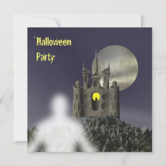 Fantasma - Convite para Festa de Halloween