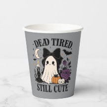 Fantasma Coquette de Halloween Fofo com Laço