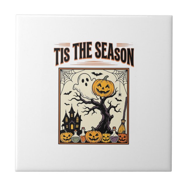 Fantasma de Halloween É a Temporada Casa Assombrad (Frente)
