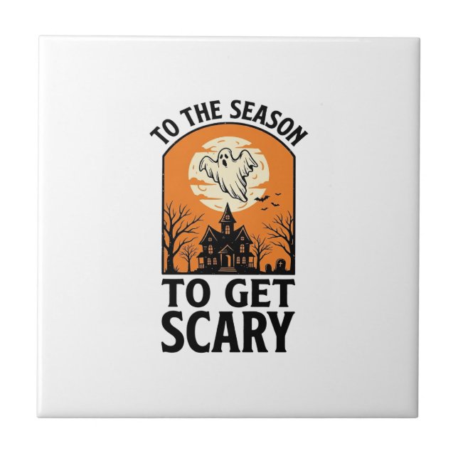 Fantasma de Halloween para ficar assustadoramente  (Frente)