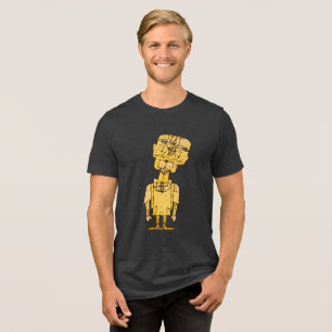 Fantasma de Paul Klee Tri-Blend Tee