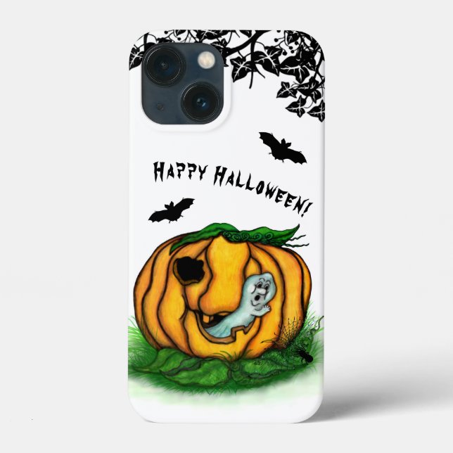 Fantasma do Halloween, Bat, Ghost e Spider (Verso)