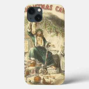 Fantasma do Natal Presente e Ebenezer Scrooge
