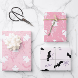 Fantasma e morcego rosa-rosa-rosa-abaçoado